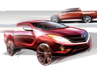 Voici le futur pick-up Mazda BT-50