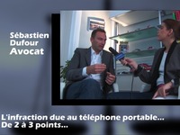 Nouvelle réglementation - Téléphone au volant : 3 points au lieu de 2. La réaction de Maître Dufour