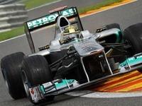 Mercedes et Schumacher ont brillé à Spa 