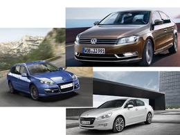 Match du Mondial : Peugeot 508, Renault Laguna restylée ou VW Passat restylée ?