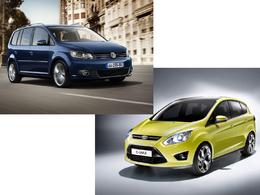 Match du Mondial : Ford C-Max ou VW Touran ?