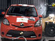 La triplette Toyota Aygo, Citroën C1 et Peugeot 107 restylées passe chez Euro-NCAP : ouille...