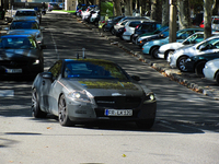 Un convoi de Mercedes en test à Arles