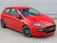 Fiat Punto Evo Novitec, oh la belle rouge !