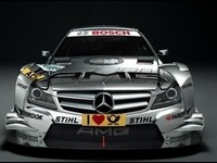 Mercedes présente sa Classe C DTM 2012