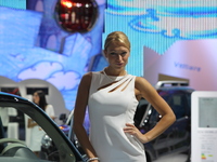 Les plus belles hôtesses du Mondial de l’Auto 2010