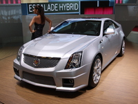 En direct du Mondial de Paris 2010 : Cadillac CTS-V Coupé, celle qui fait trembler les M, AMG et RS
