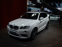 Mondial de Paris 2010 : BMW X3, star system