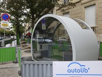 Autolib' : les premières stations s'installent