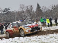 WRC Monte-Carlo 2013 - Jour 1 : le chronométrage en surchauffe, Loeb mène devant Ogier