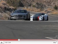 Dodge Viper ACR vs Mercedes SLS : le jogging contre le smoking