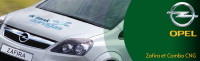 OPEL : zoom sur le Zafira et le Combo au gaz naturel
