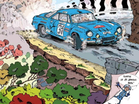Gags sur bitume: Jean Ragnotti héros de BD