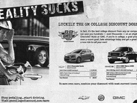 GM s'excuse auprès de cyclistes qu'il aurait pu offenser après une publicité douteuse