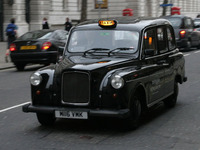 Les taxis londoniens roulent pour l'huile de friture