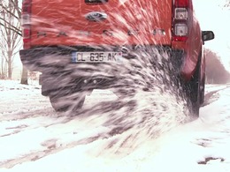 Ford Ranger Wildtrak au quotidien : jour 3, sur nationales enneigées