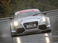 L'Audi TT RS a fait ses débuts en compétition