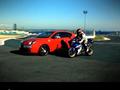 Une Alfa Romeo MiTo et une Yamaha YZF-R1 se rencontrent à Magny Cours