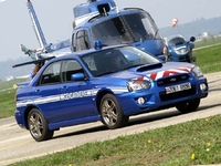 Une Subaru de moins pour la gendarmerie