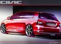 CIVIC, 3 4 ARRIERE