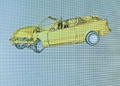 CLK CABRIOLET, DESSIN