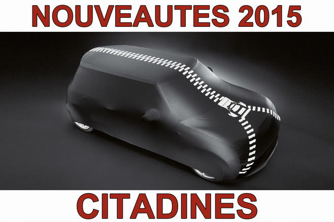 Calendrier des nouveautés 2015 - Citadines : les nouvelles Citroën C3, Mazda 2, Honda Jazz, Opel Karl arrivent