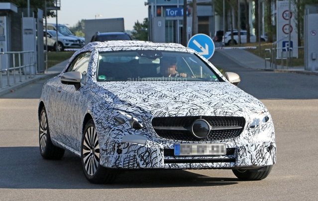 Scoop : la Mercedes Classe E Cabriolet sous le soleil