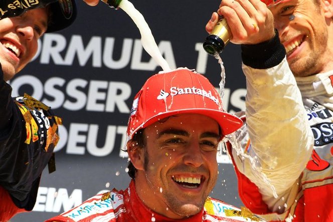 F1 GP d'Allemagne : Fernando Alonso s'affirme