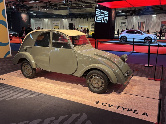 Citroën, plus de 100 ans d’innovations exposées à Rétromobile