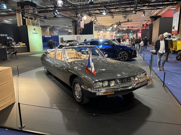 DS met la présidence à l’honneur au salon Rétromobile