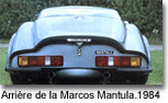 Marcos et Morgan Construites par des maîtres carrossiers