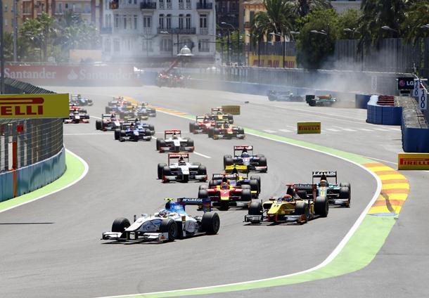 GP2 Valence Course 1 : la victoire a choisi Grosjean 