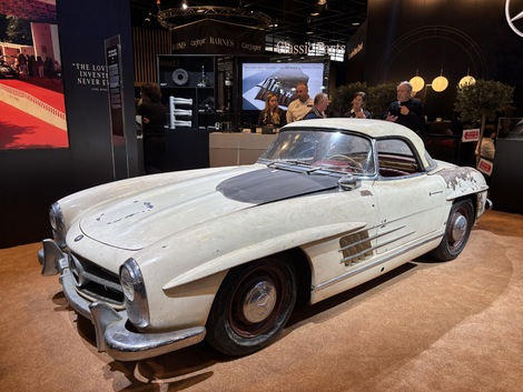 Craquante, cette 300 SL sortie d'une grange aux USA ! 