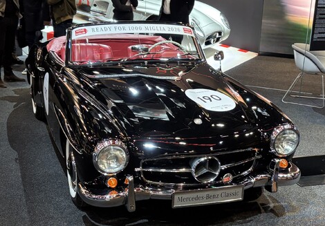 Le roadster 190 SL (W121) de 1956