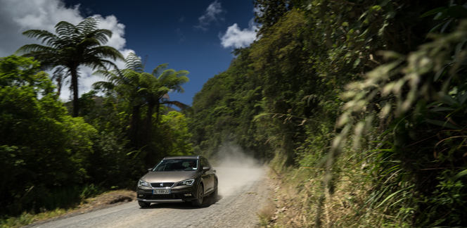 La Seat Leon X-Perience en Nouvelle-Zélande : un test choc, des images fortes