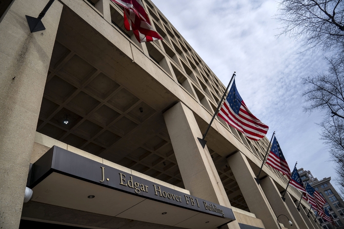 Placé en garde à vue, Alexander Hillel Treisman passe aux aveux partiellement dans les bureaux du FBI - Crédit MaxPPP Bonnie Cash