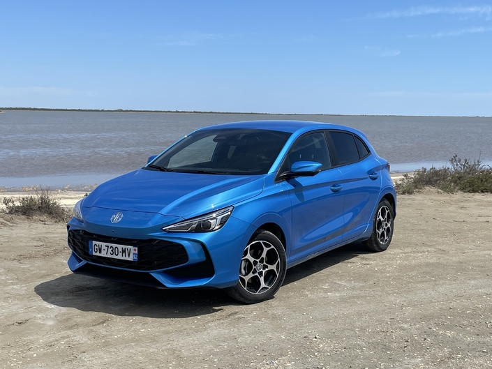 En 2025, MG (ici sa MG3) disposait d’une part de marché supérieure à celle de Nissan.