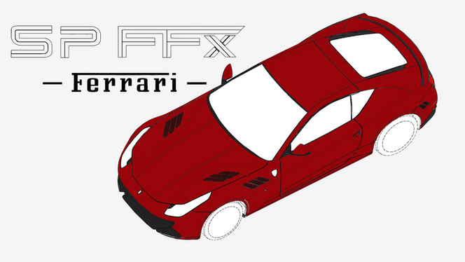 La Ferrari SP FFX n'est probablement pas la future California