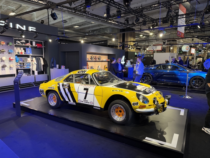 L’Alpine A110 1800S de compétition en rallye Groupe 4.