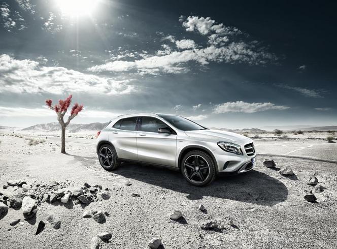 Pour commencer, voici le Mercedes GLA Edition 1