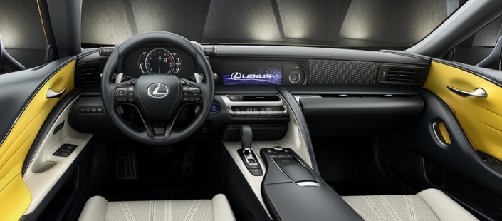 Mondial de Paris 2018 - Lexus LC Yellow Edition : la vie en jaune