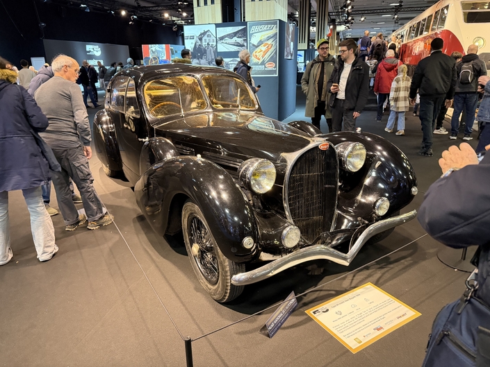La Type 64 exposée à Rétromobile est « dans son jus ».
