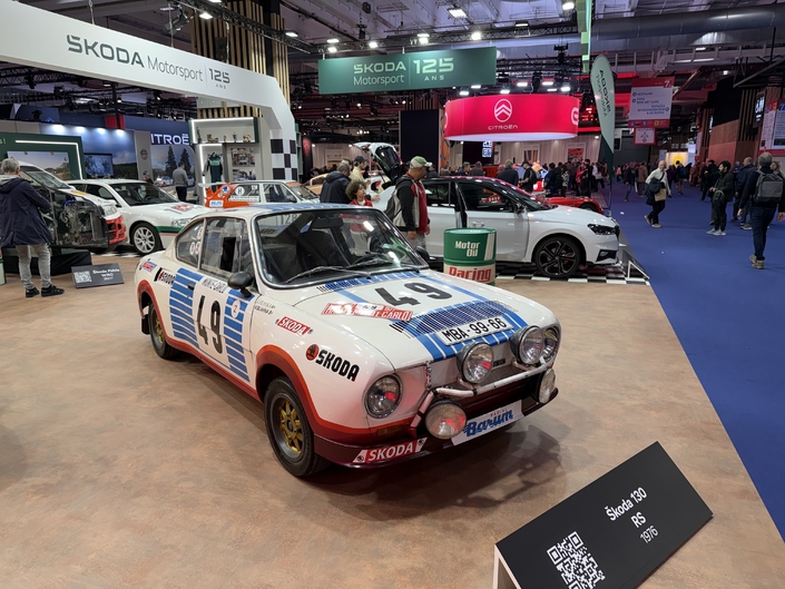 La fameuse Skoda 130 RS.