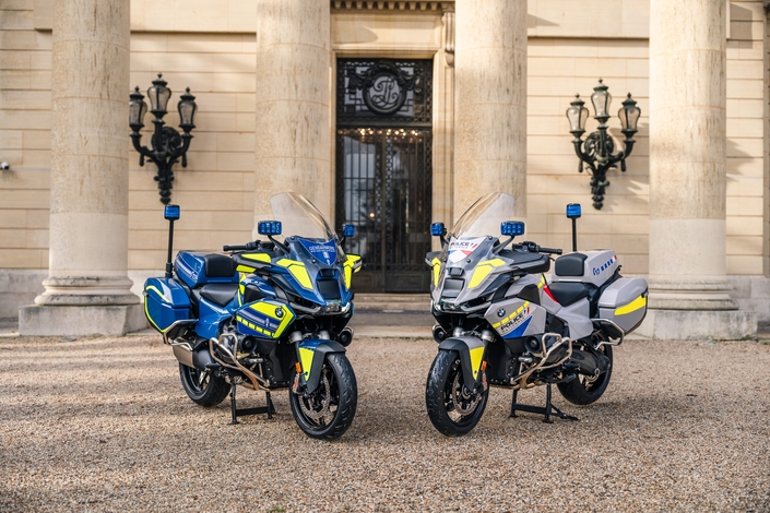 Des BMW R 1300 GS et R 1300 RT pour la Police, la Gendarmerie et les Douanes françaises