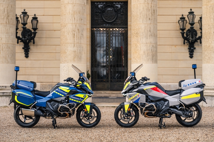 Des BMW R 1300 GS et R 1300 RT pour la Police, la Gendarmerie et les Douanes françaises