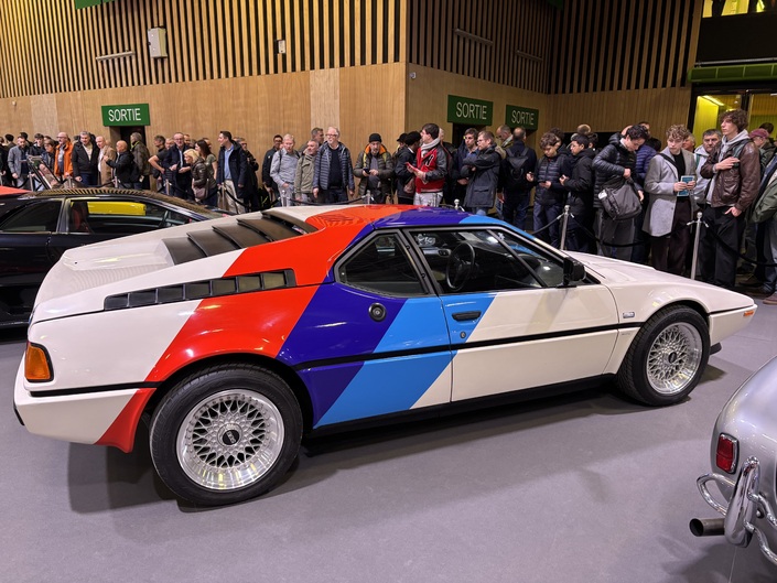 Cette splendide BMW M1 1981 est partie à 522 000 €.
