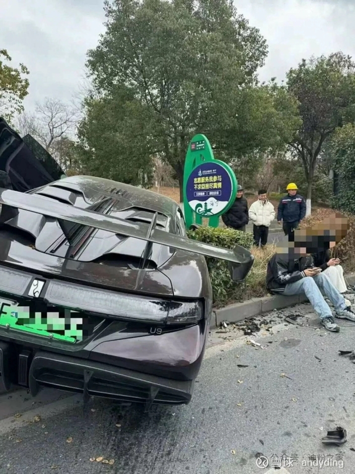 Est-ce là le premier crash d’une YangWang U9 ?