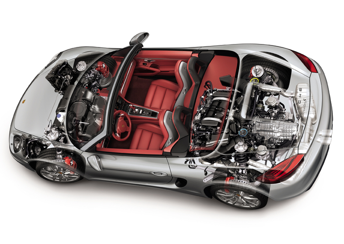 Le Porsche Boxster 981 est très fiable, mais les petites avaries qui l'affectent coûtent un peu cher à résoudre en raison du manque d'accès mécanique.