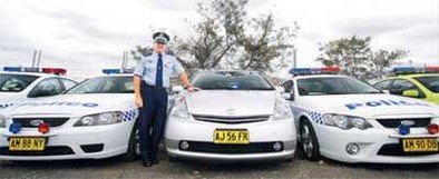 La police australienne s'équipe de Toyota Prius