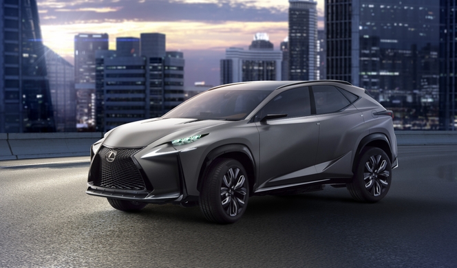 Salon de Tokyo 2013 : Lexus LF-NX Turbo